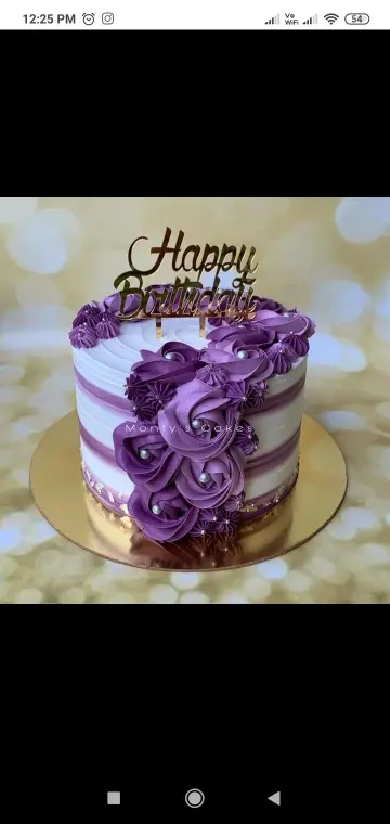 Indigo crush cake (blueberry)