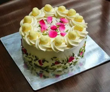 Zafran royale cake