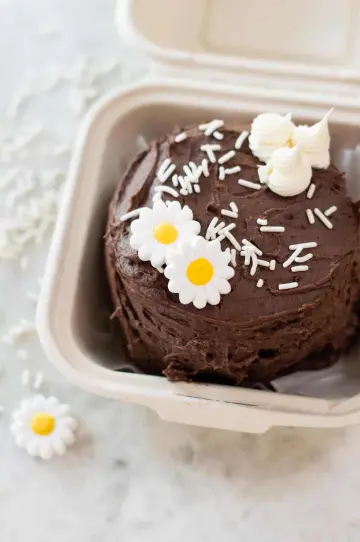 Chocolate bento cake